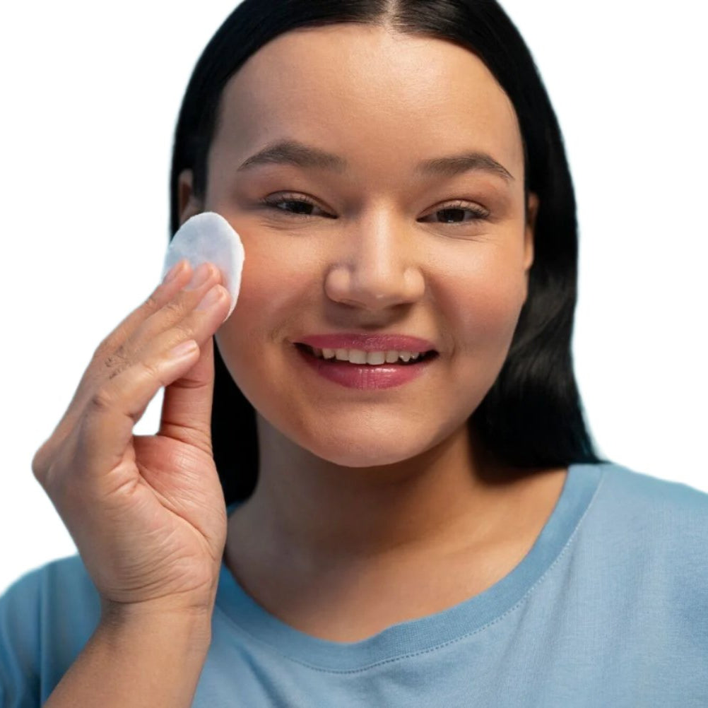 after using brightening facial toner to reduced dark spots