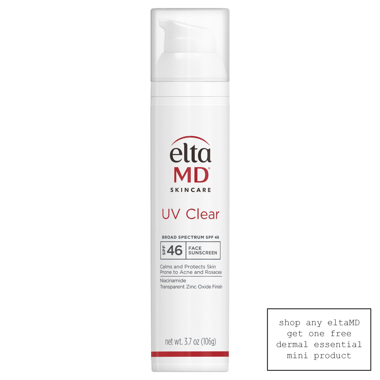 eltaMD UV clear: a sunscreen SPF 46