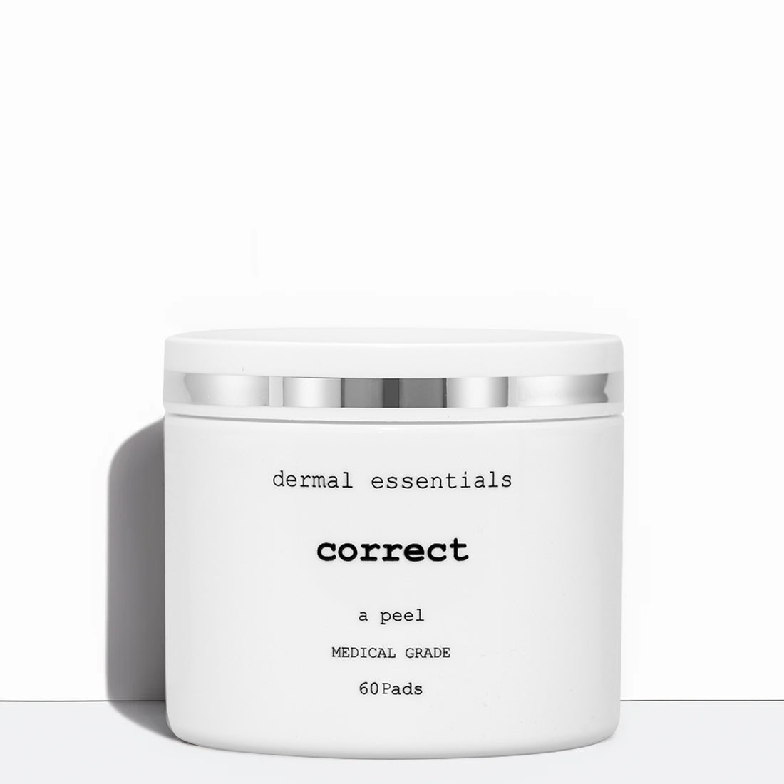 exfoliating peel pads with glycolic and lactic acid to refine pores and smooth texture by dermal essentials