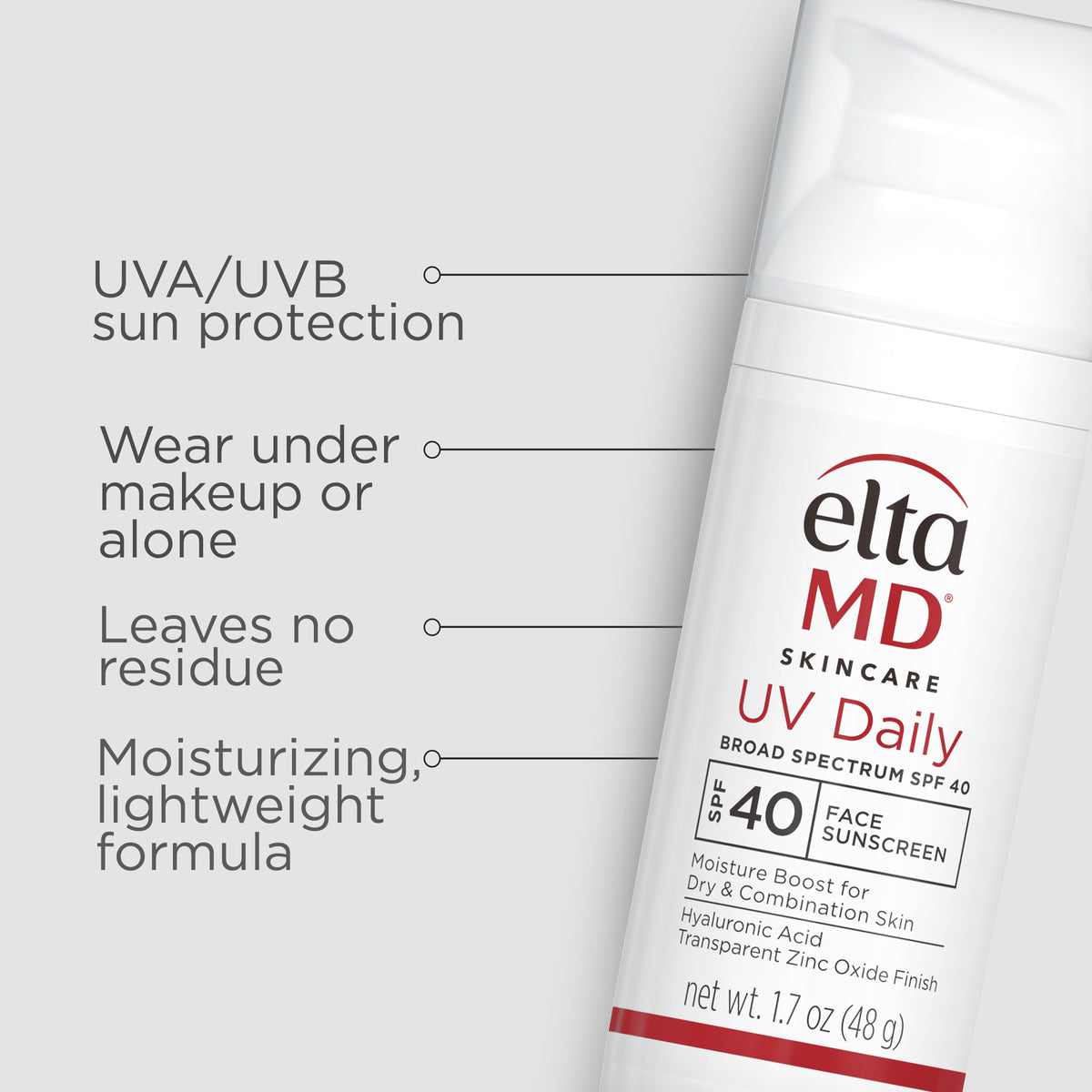 eltaMD UV daily: a sunscreen SPF 40