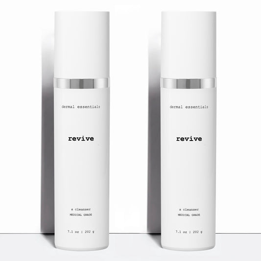anti-aging face cleanser with peptide for smoother, radiant skin by dermal essentials
