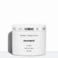 white  round plastic jar silver round plastic twist lid 60 pads Correct acne treatment pads salicylic acid glycolic acid lactic acid Dermal Essentials Medical Grade Skincare  