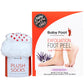 baby foot bundle: a foot peel + plush socks