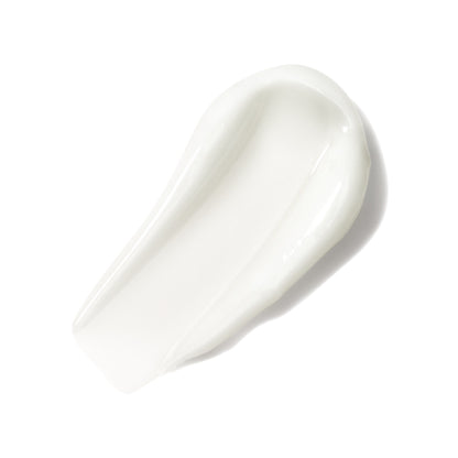 White facial cream swatch smear Drench skincare beauty cream moisturizer peptide ceramide antioxidant Dermal Essentials Medical Grade Skincare