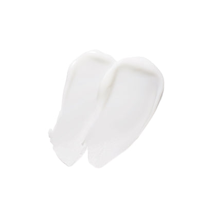 White facial peptide eye cream swatch smear skincare beauty cream moisturizer Dermal Essentials Medical Grade Skincare
