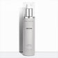 Full size 7.1 oz. Silver plastic cylinder bottle black letters silver white plastic pump clear plastic lid.  Best anti-aging gentle peptide facial cleanser. Dermal Essentials Medical Grade Skincare. A mini size is 5 ml of this best anti-aging peptide gentle facial cleanser skincare product is in a white plastic pump bottle with black letters and clear lid.