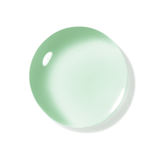 One large green droplet Calm hydrating calming gel Dermal Essentials Medical Grade Skincare